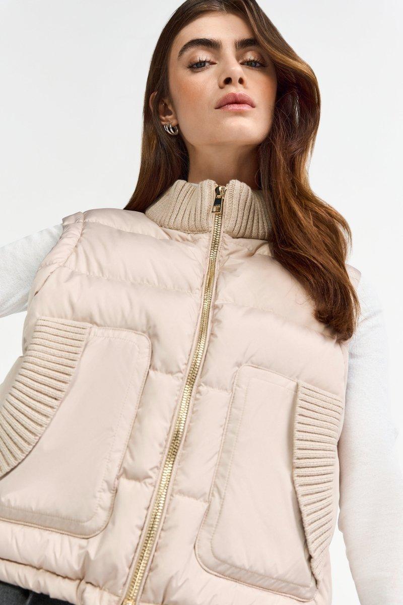 Daunenweste mit Stehkragen-Rich & Royal