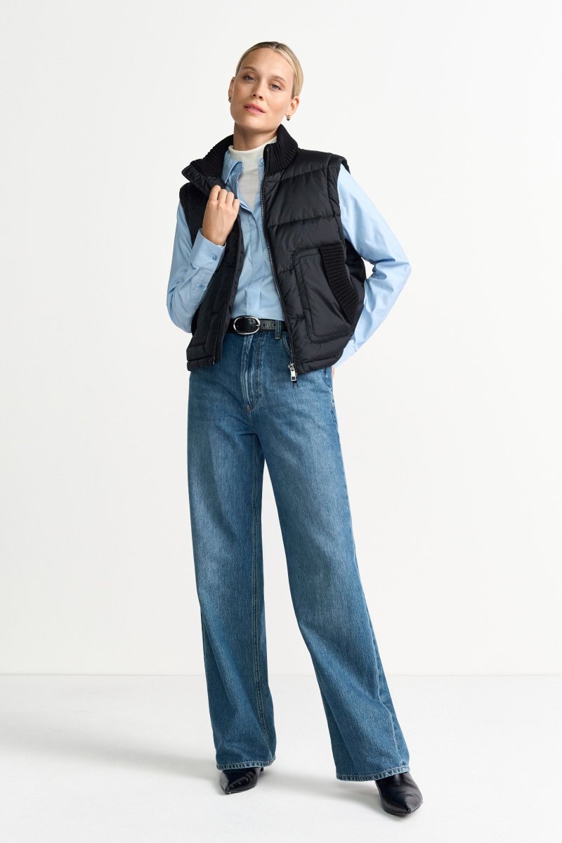 Daunenweste mit Stehkragen-Rich & Royal