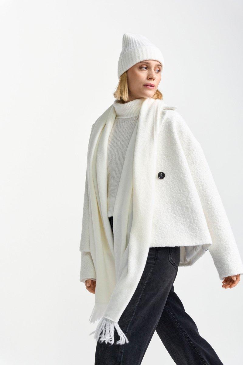 Beanie aus Rippstrick-Rich & Royal