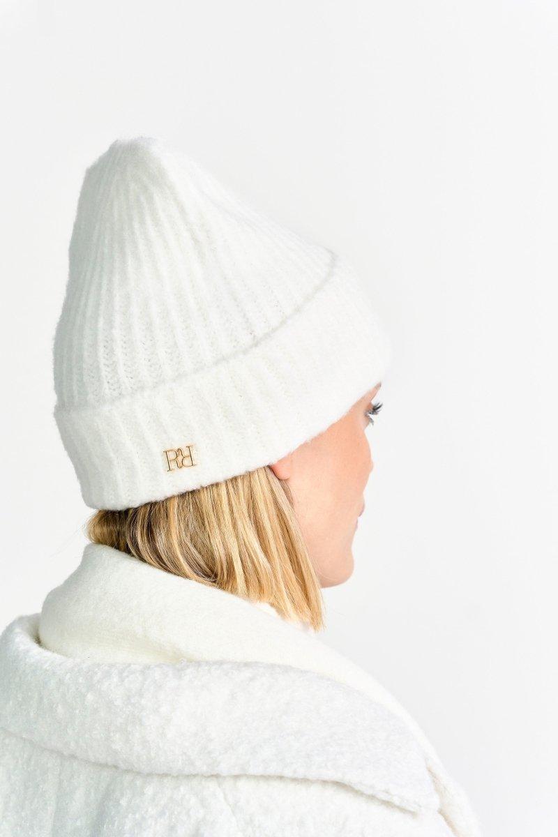 Beanie aus Rippstrick-Rich & Royal