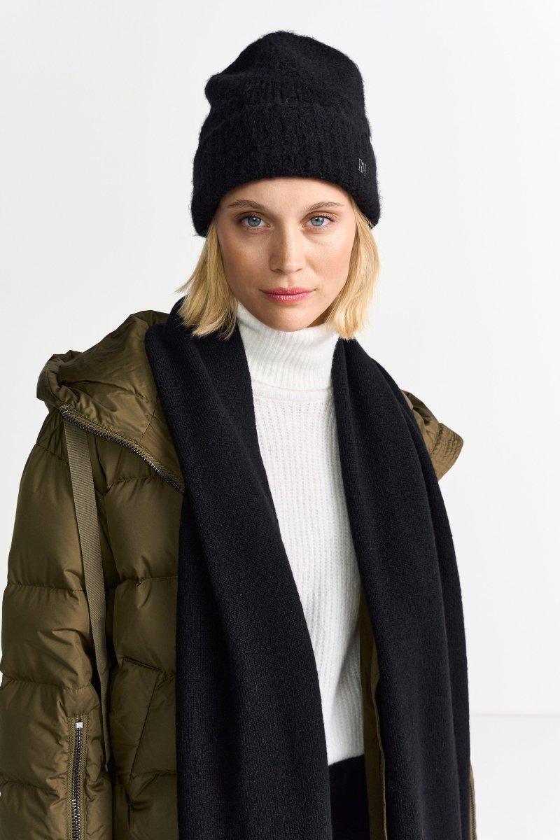 Beanie aus Rippstrick-Rich & Royal