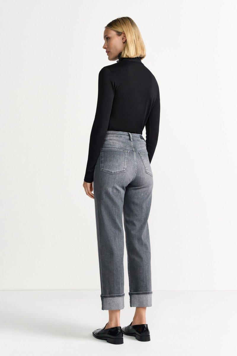 Longsleeve mit Rüschenkragen-Rich & Royal