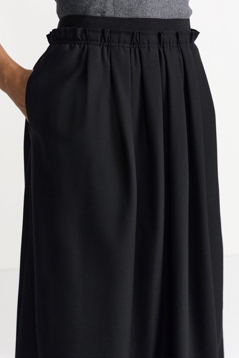 Midirock mit Falten-Rich & Royal