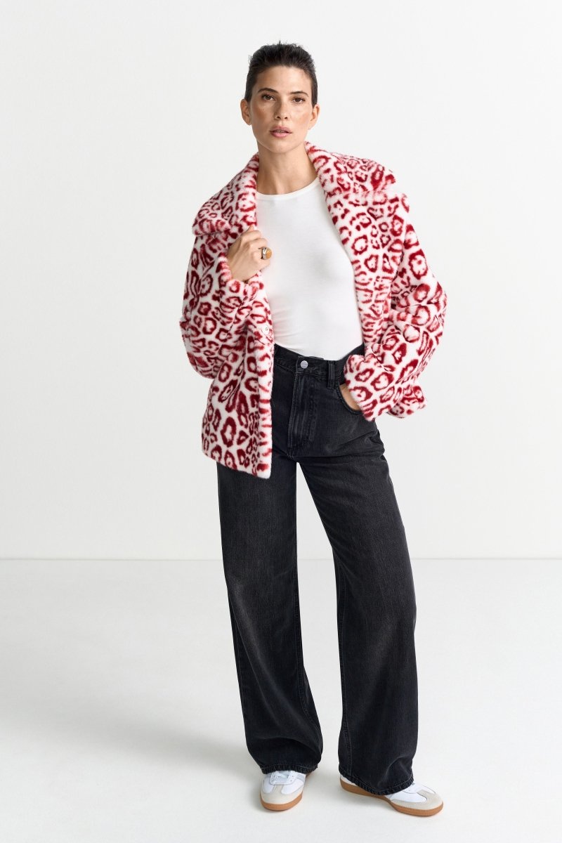 Jacke im Leopardenmuster-Rich & Royal