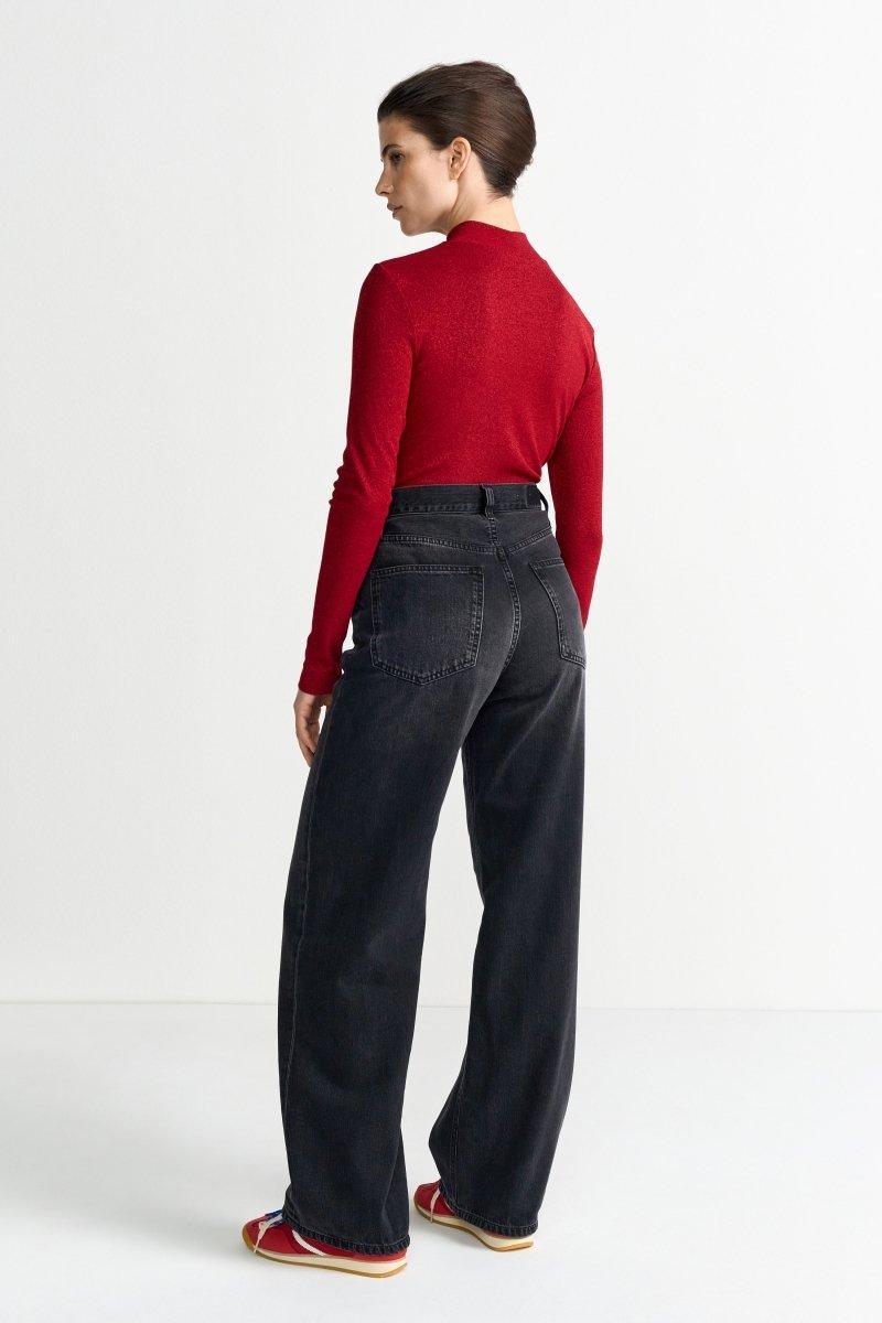 Feinstrickpullover mit Stehkragen-Rich & Royal