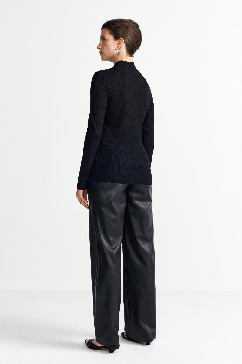 Feinstrickpullover mit Stehkragen-Rich & Royal