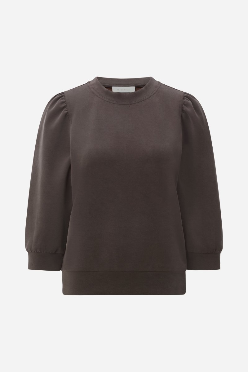 Sweatshirt mit Puffärmeln-Rich & Royal
