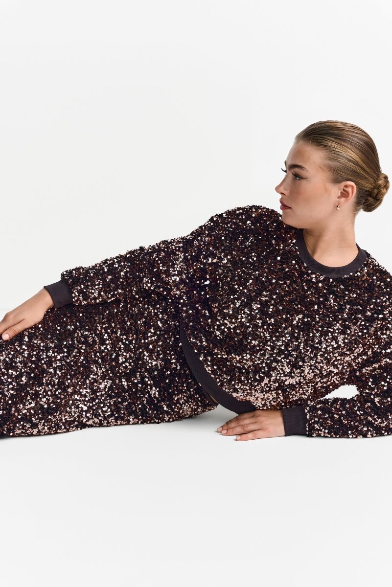 Paillettenpullover-Rich & Royal