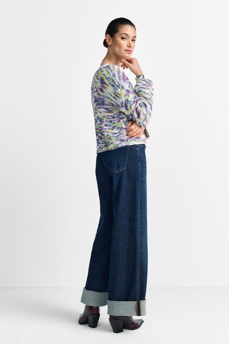 Mouliné-Pullover-Rich & Royal