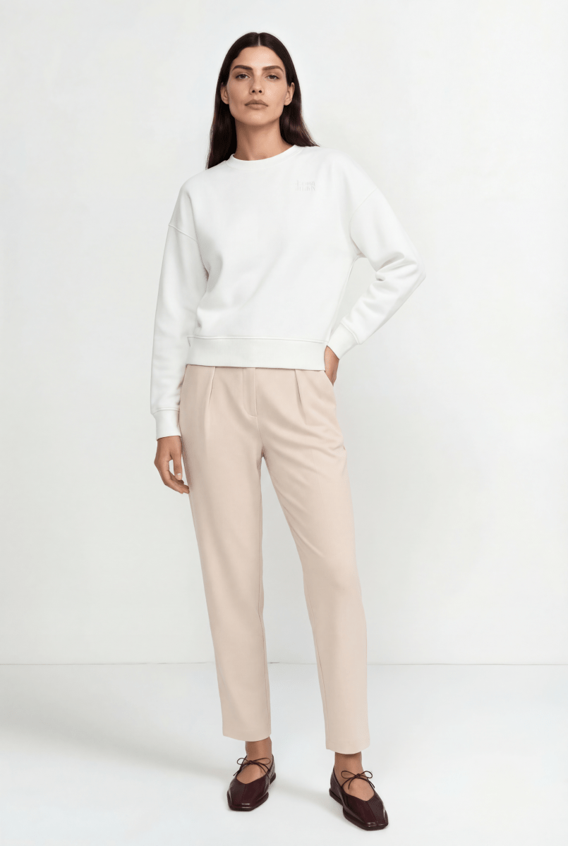 Bundfaltenhose im Barrel-Fit-Rich & Royal