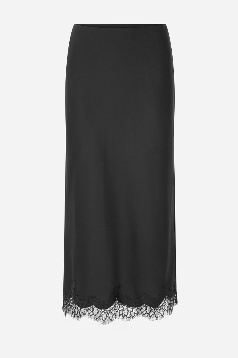 Satinrock mit Spitze-Rich & Royal