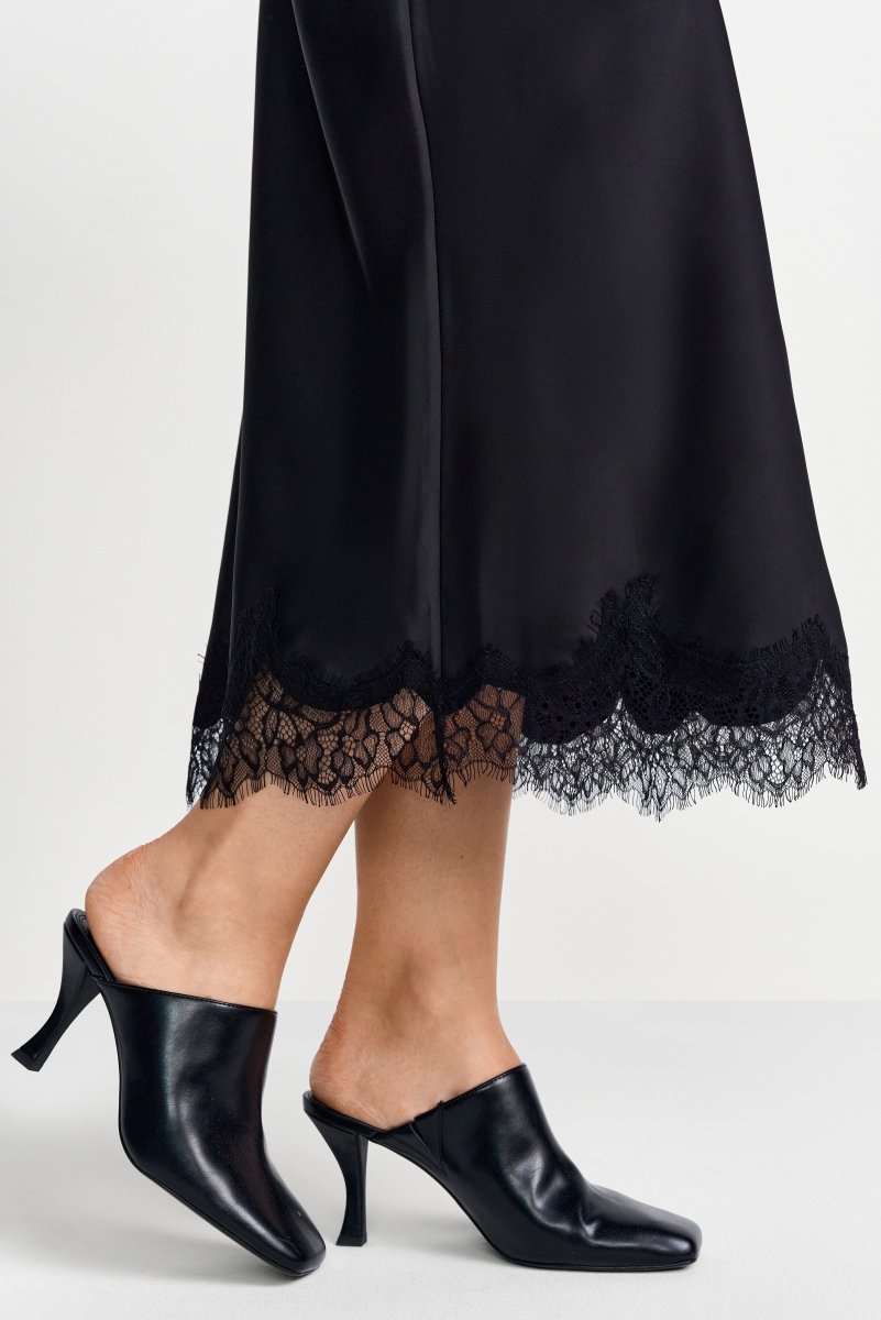 Satinrock mit Spitze-Rich & Royal