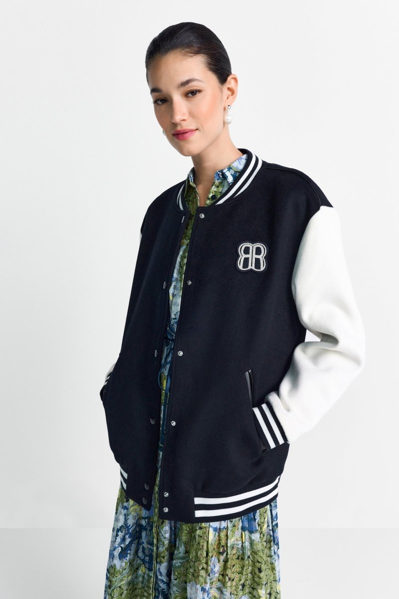 College-Jacke im Oversized-Fit-Rich & Royal