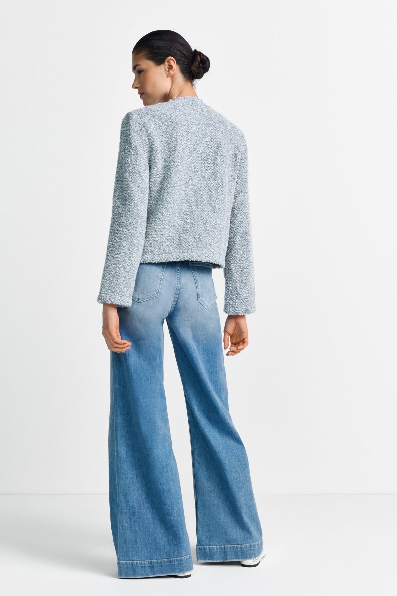 Bouclé-Jacke im Kimonostil-Rich & Royal