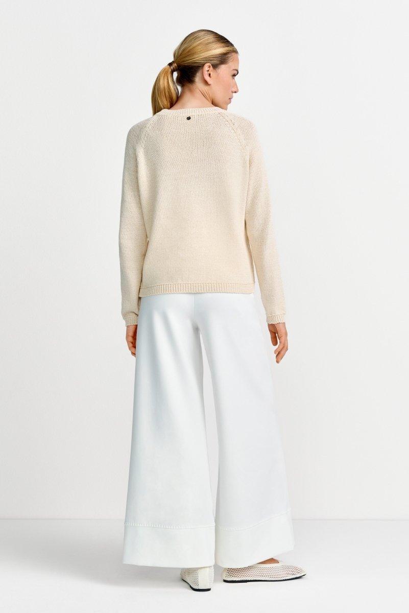 Strickpullover aus Baumwollmix-Rich & Royal