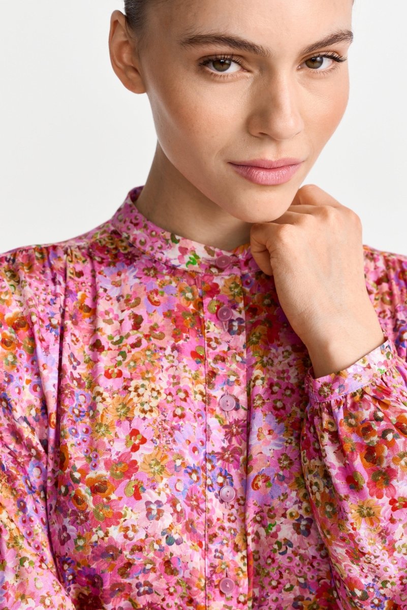 Blusenkleid mit Print-Rich & Royal