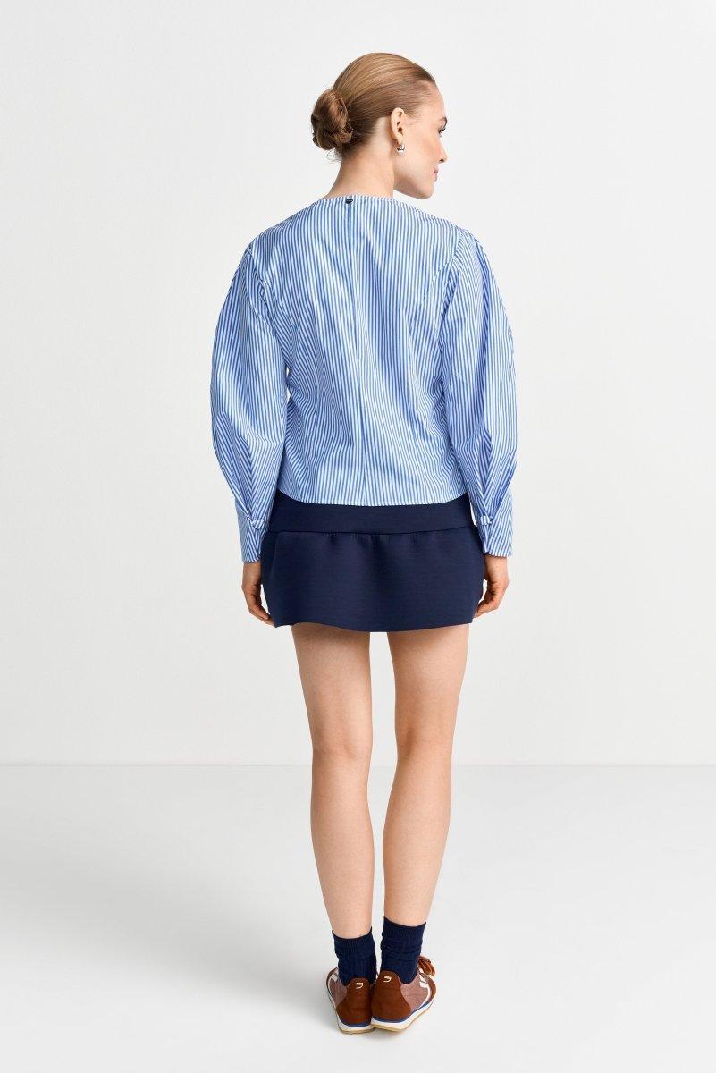 Streifenbluse mit Knöpfen-Rich & Royal