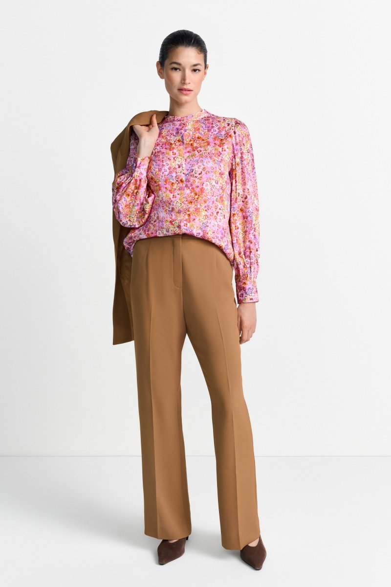 Viskosebluse mit Blumenprint-Rich & Royal