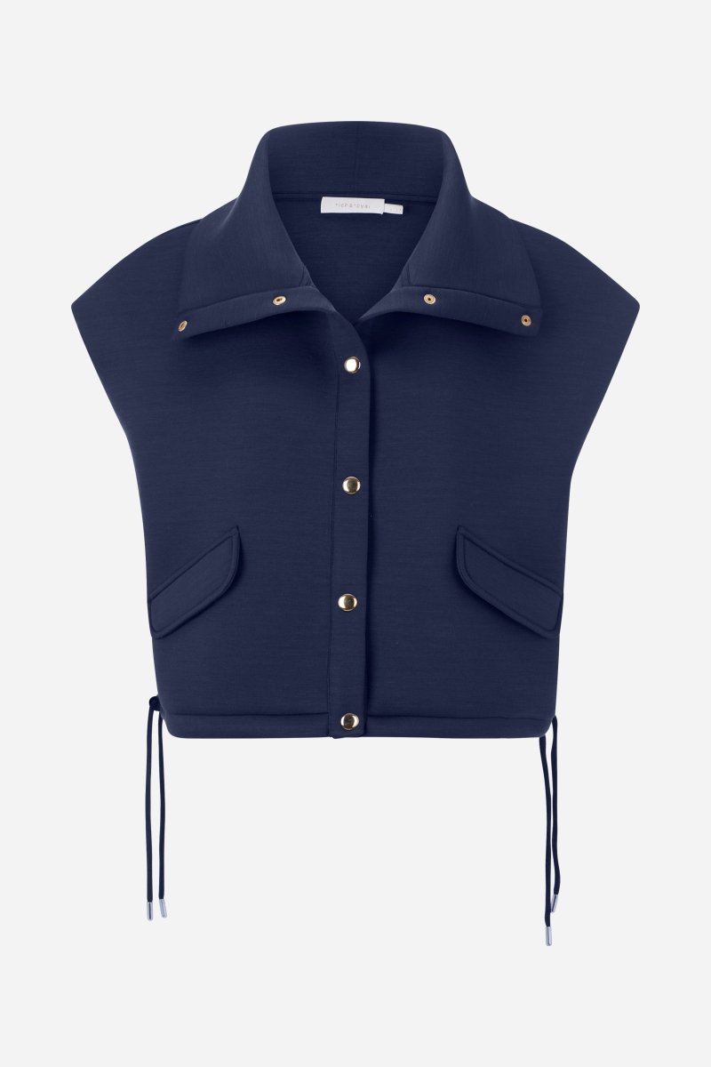 Weste aus Scuba-Jersey-Rich & Royal