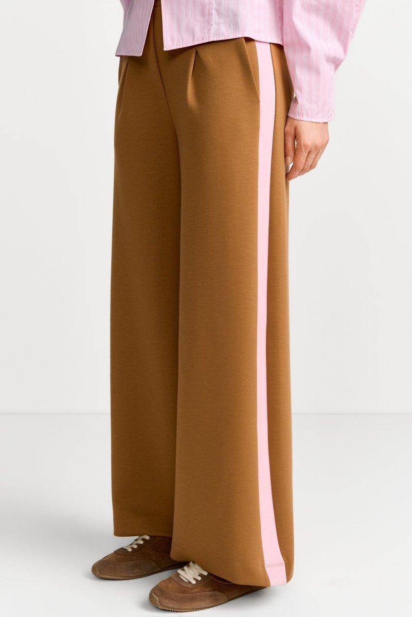 Weite Hose mit Seitenstreifen-Rich & Royal