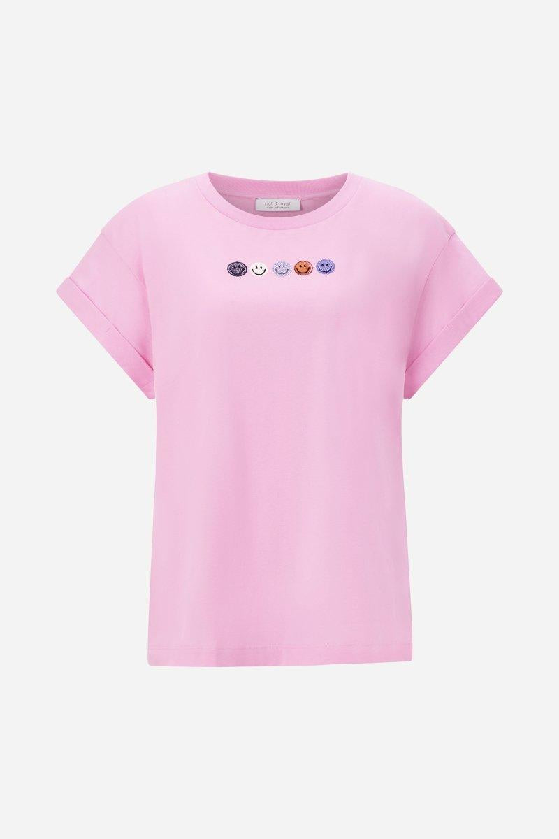 T-Shirt mit Print-Rich & Royal