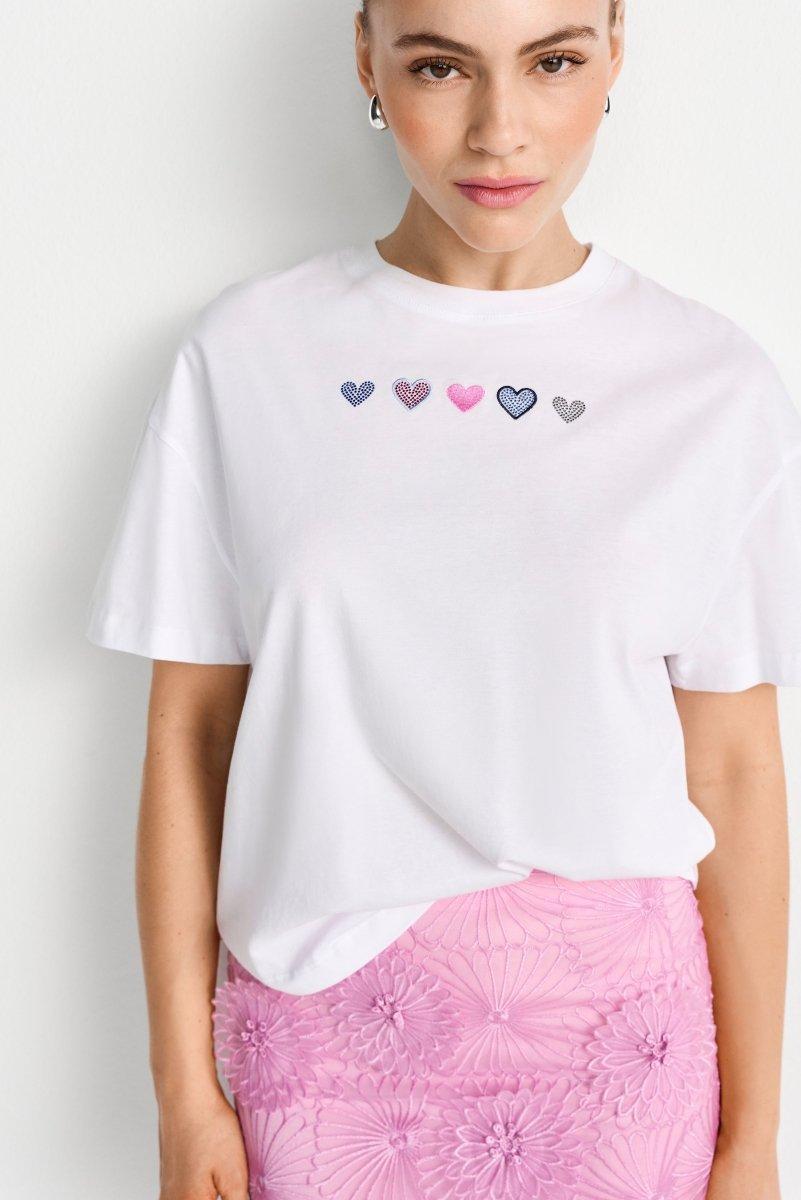 T‑Shirt aus Baumwolle-Rich & Royal