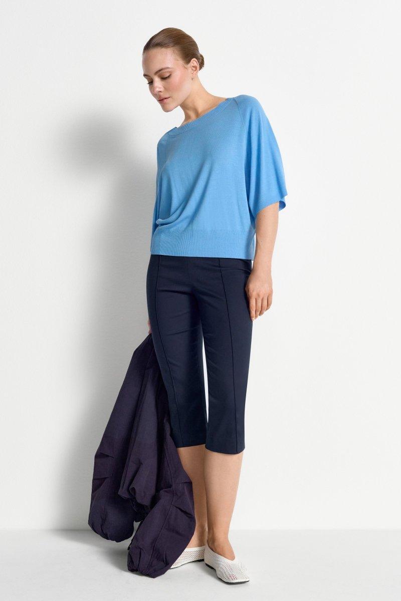 Feinstrickpullover mit weiten Ärmeln-Rich & Royal