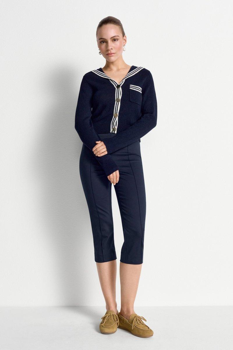 Cardigan mit Matrosenkragen-Rich & Royal