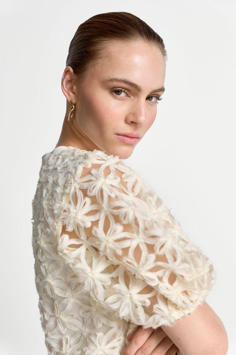 T-Shirt aus Spitze-Rich & Royal