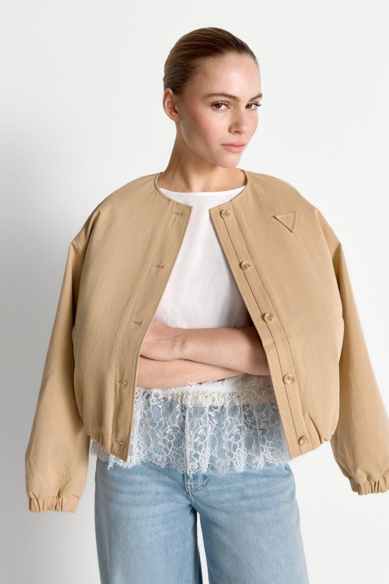 T-Shirt mit Spitzensaum-Rich & Royal