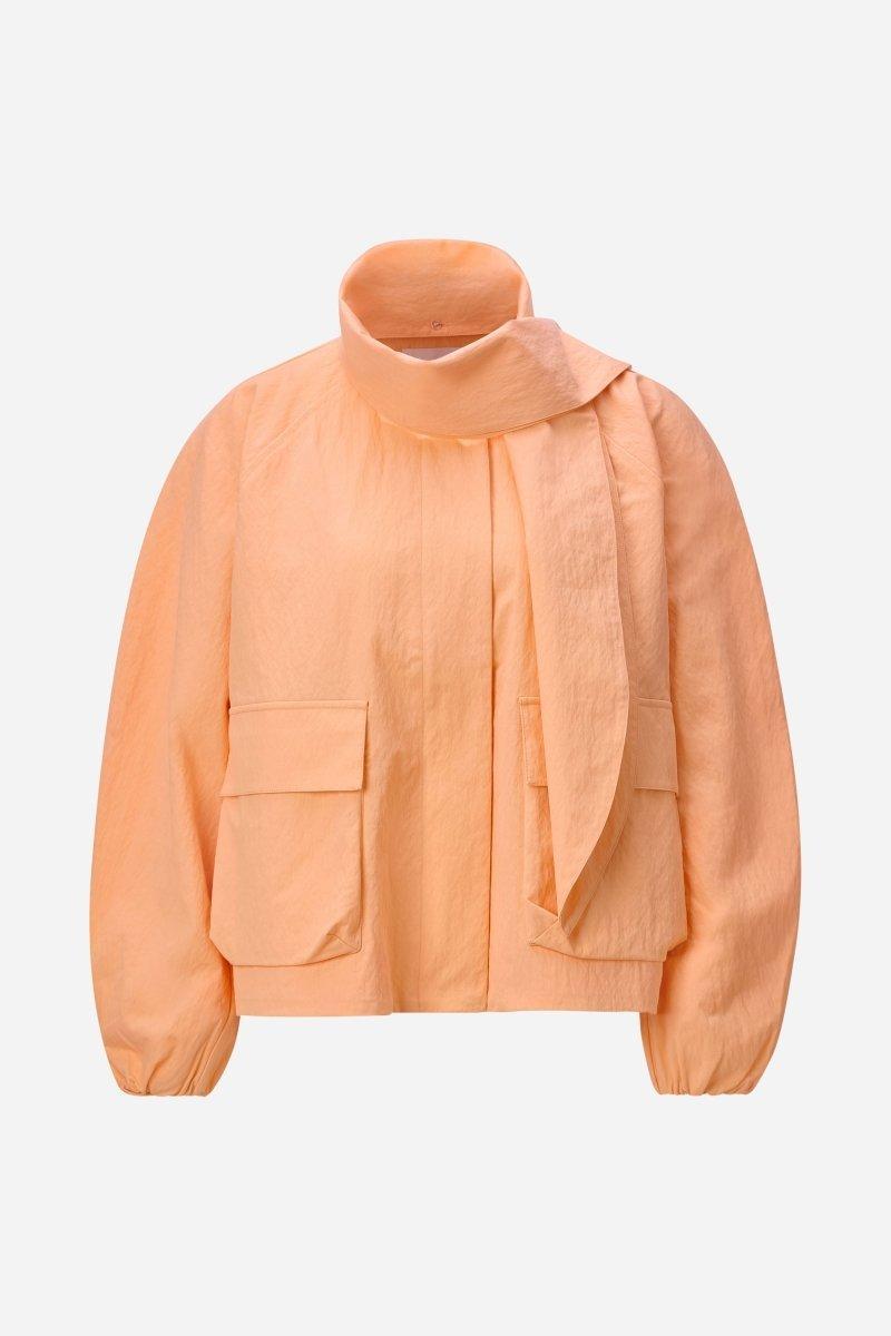 Blousonjacke mit Bindekragen-Rich & Royal