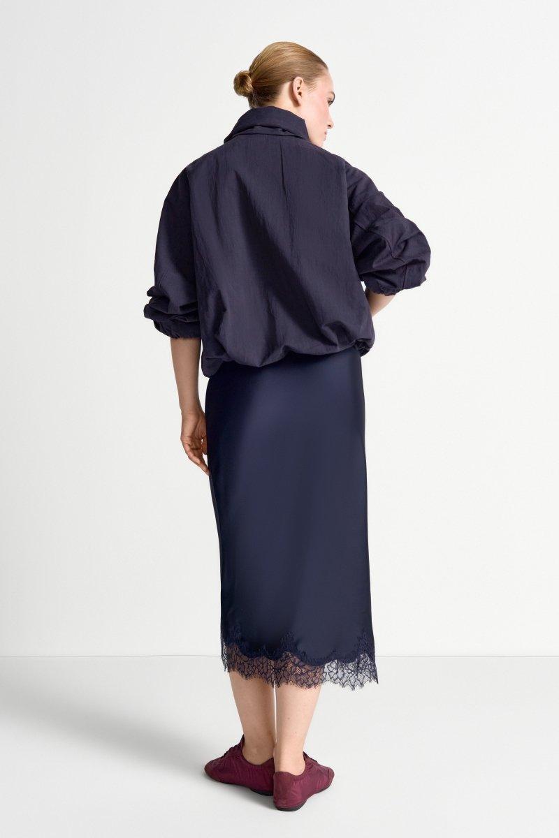 Blousonjacke mit Bindekragen-Rich & Royal