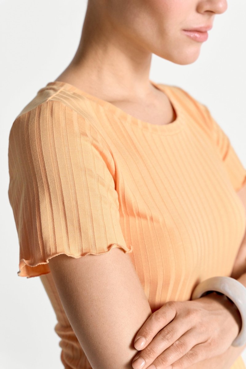 Figurbetontes Rippshirt-Rich & Royal