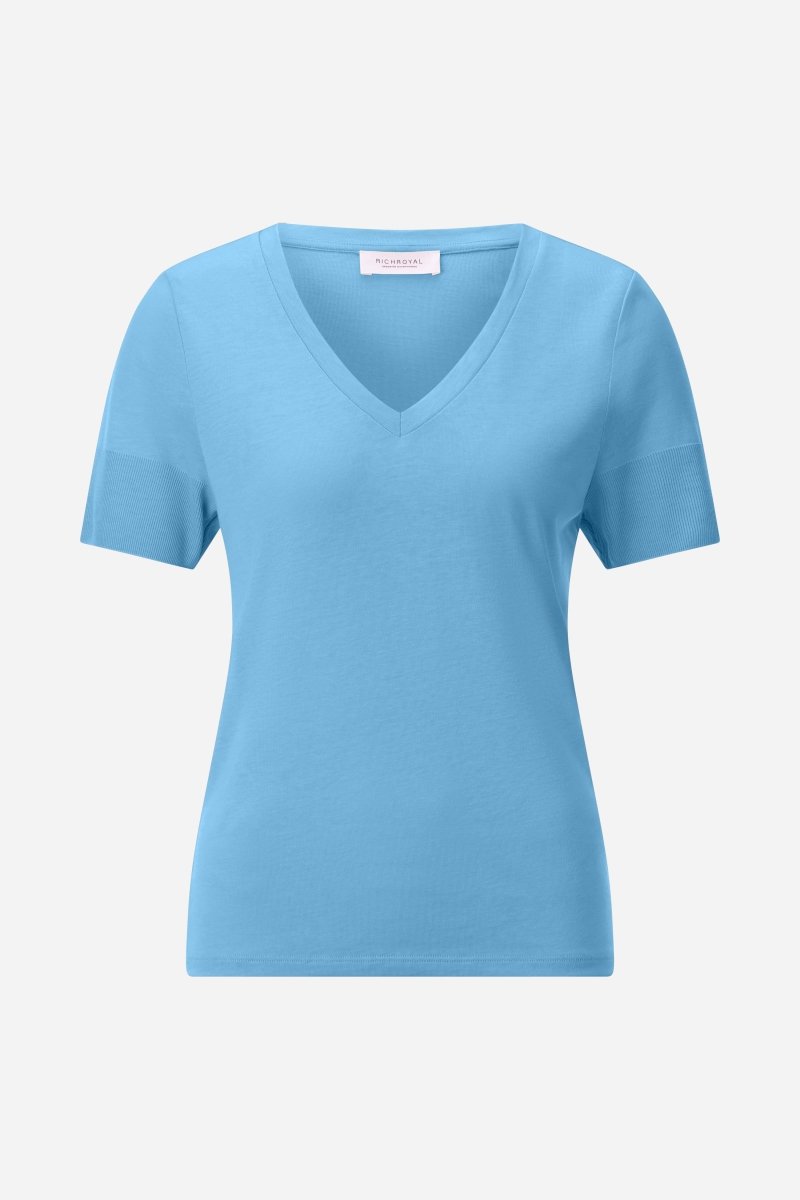 T-Shirt mit Lyocell-Rich & Royal