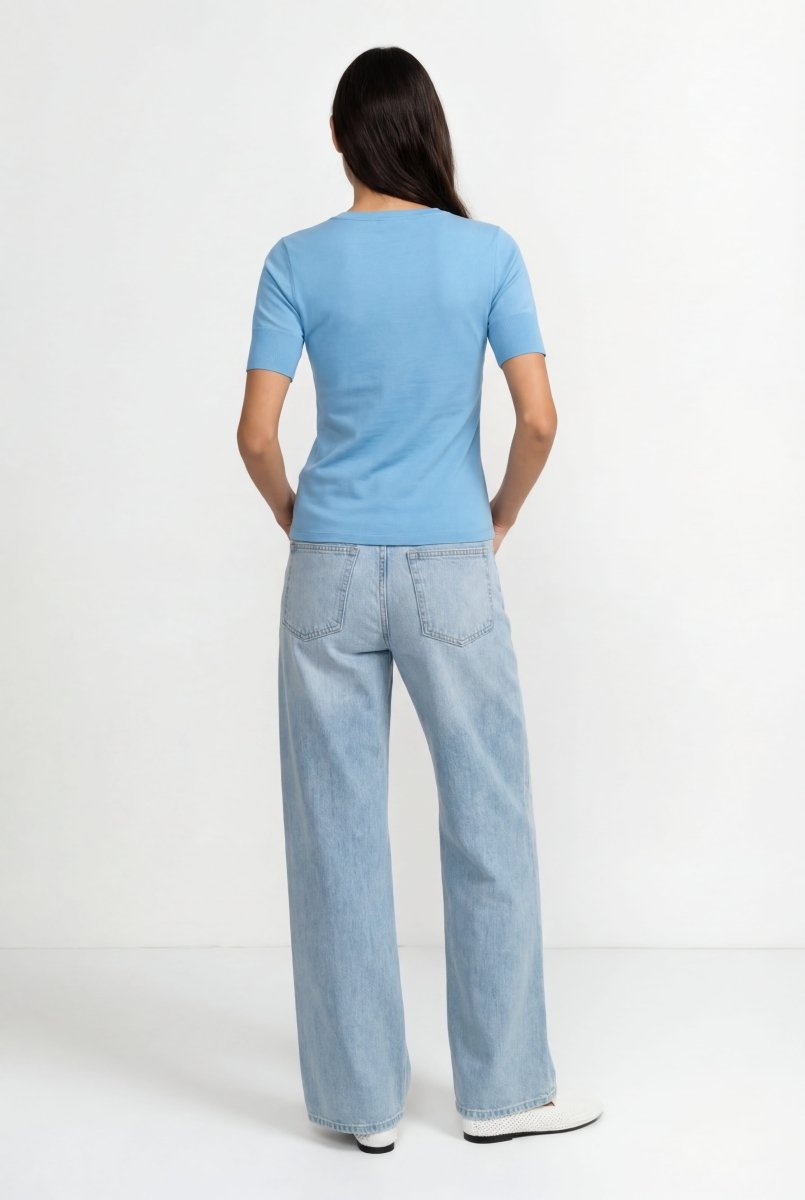 T-Shirt mit Lyocell-Rich & Royal