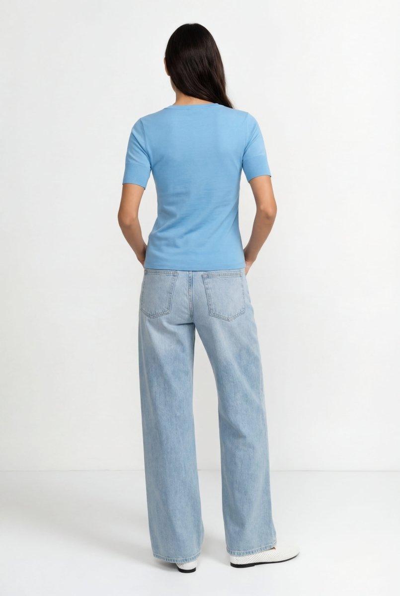 T-Shirt mit Lyocell-Rich & Royal