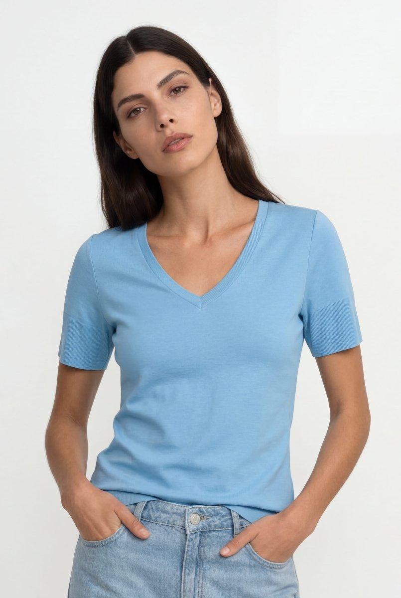 T-Shirt mit Lyocell-Rich & Royal