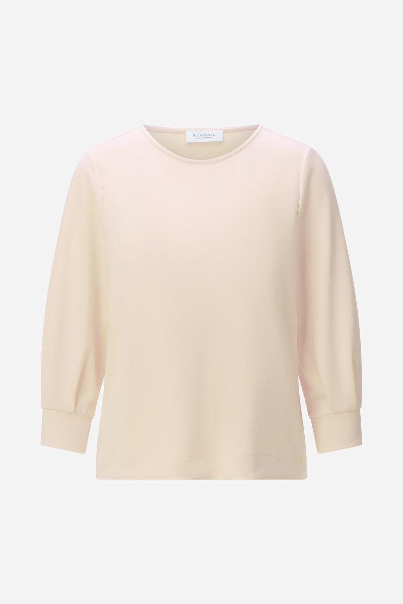 Jersey-Sweatshirt mit Puffärmeln-Rich & Royal