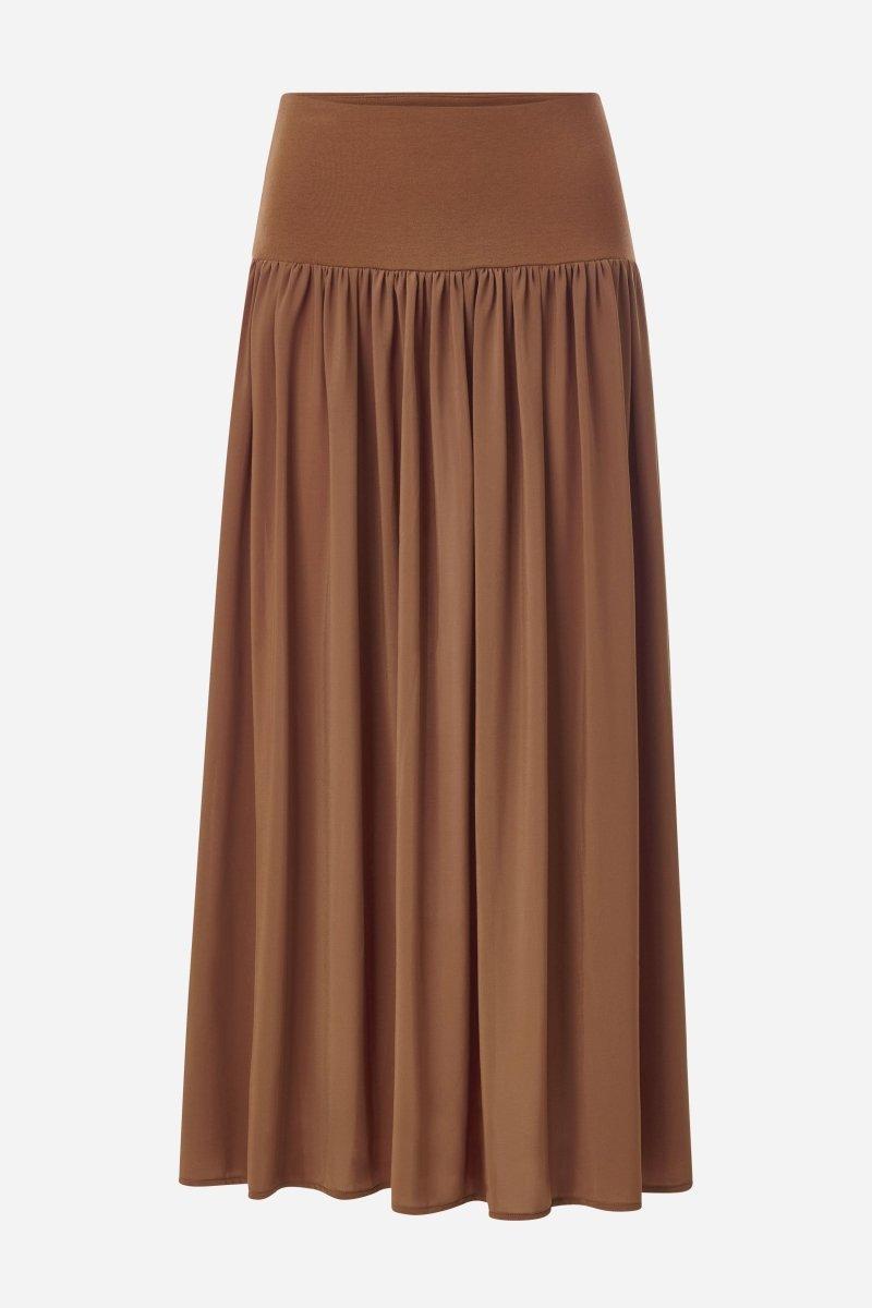 Midirock mit breitem Jerseybund-Rich & Royal