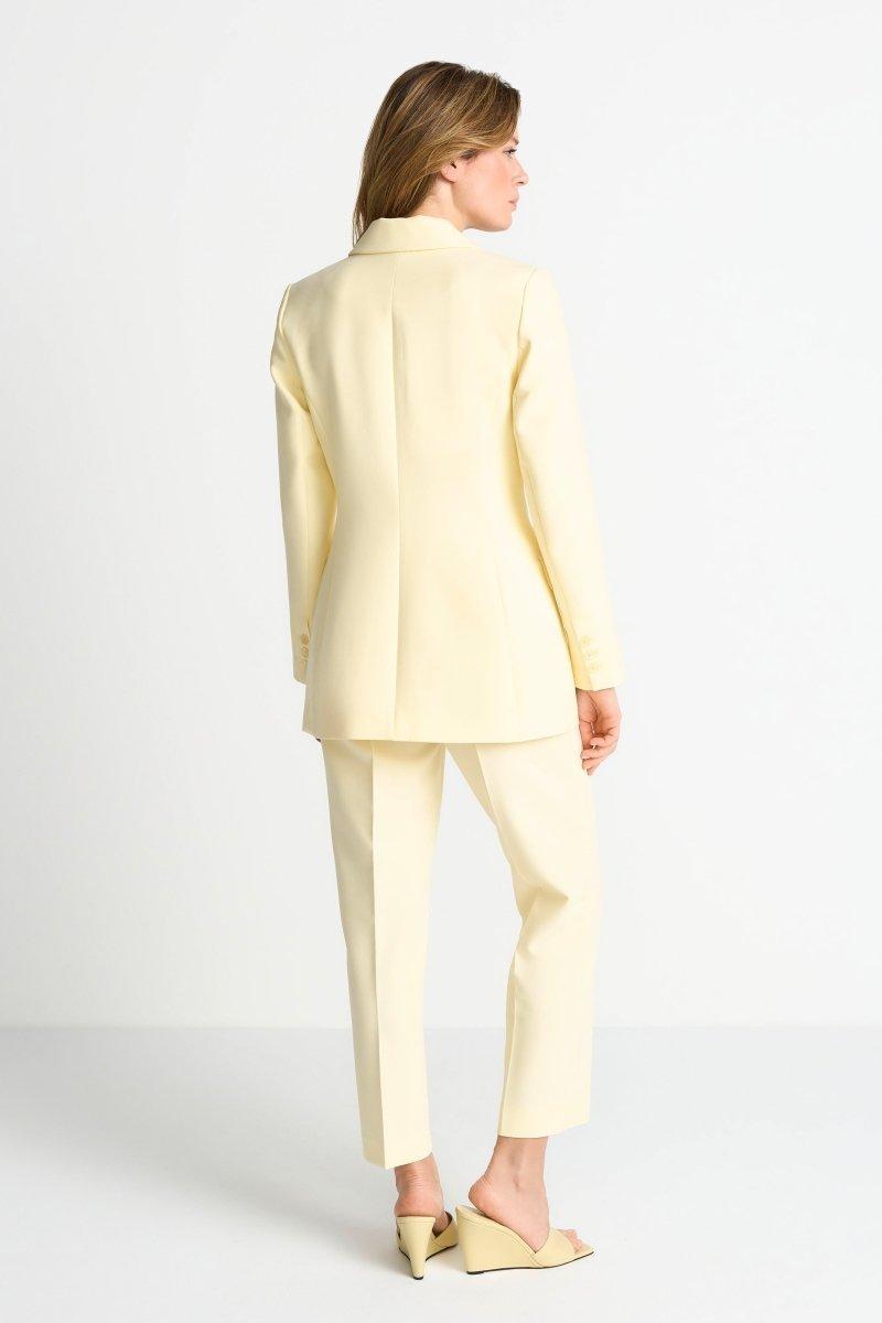 Gelber Blazer mit Taillierung-Rich & Royal