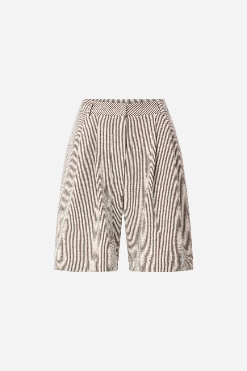 Gestreifte Bermudashorts-Rich & Royal