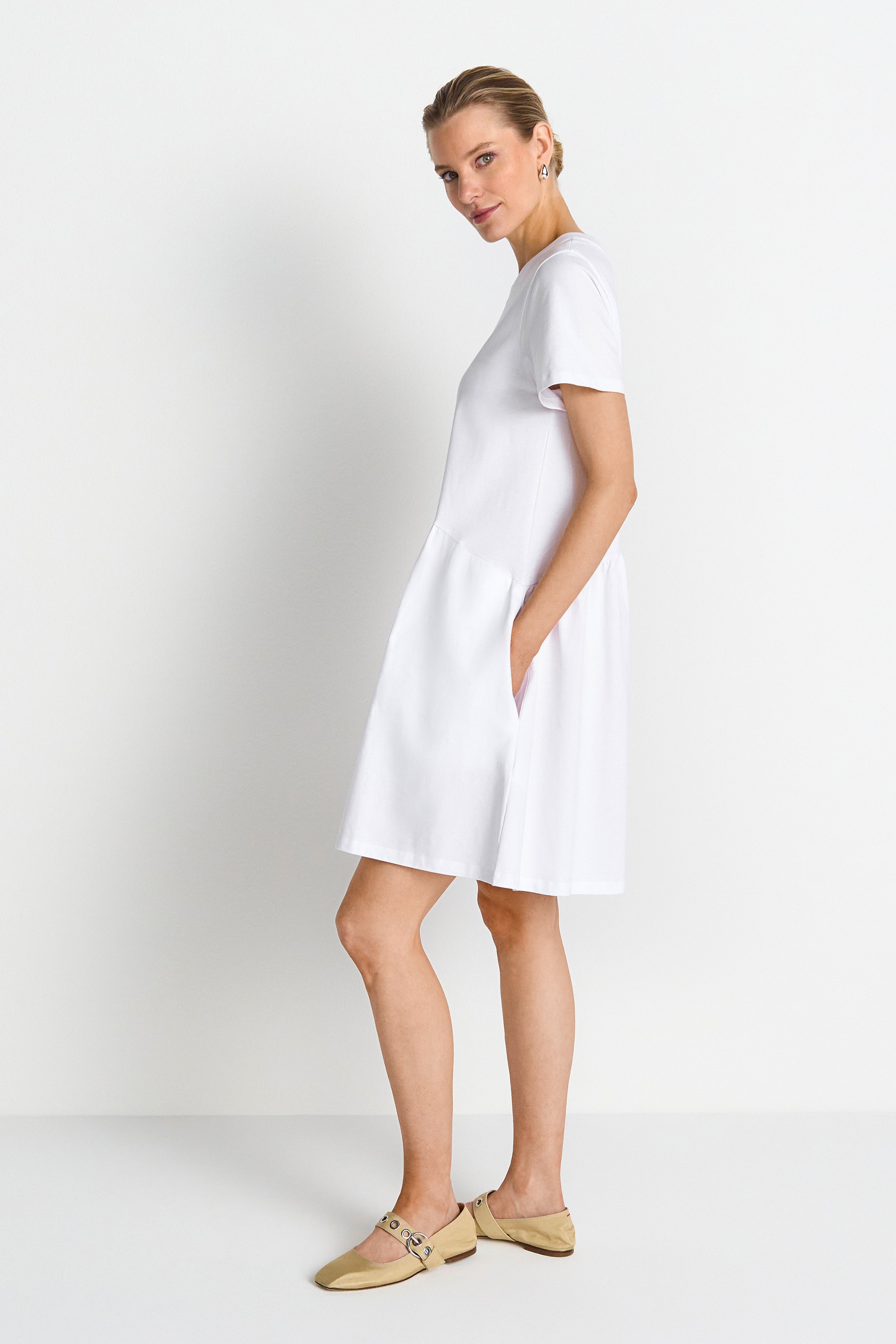 Kurzes T-Shirt-Kleid-Rich & Royal