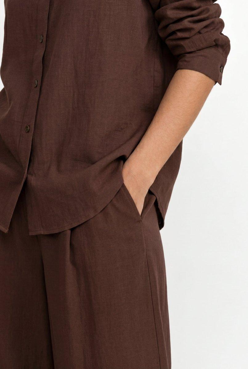 Bluse mit klassischem Hemdkragen-Rich & Royal