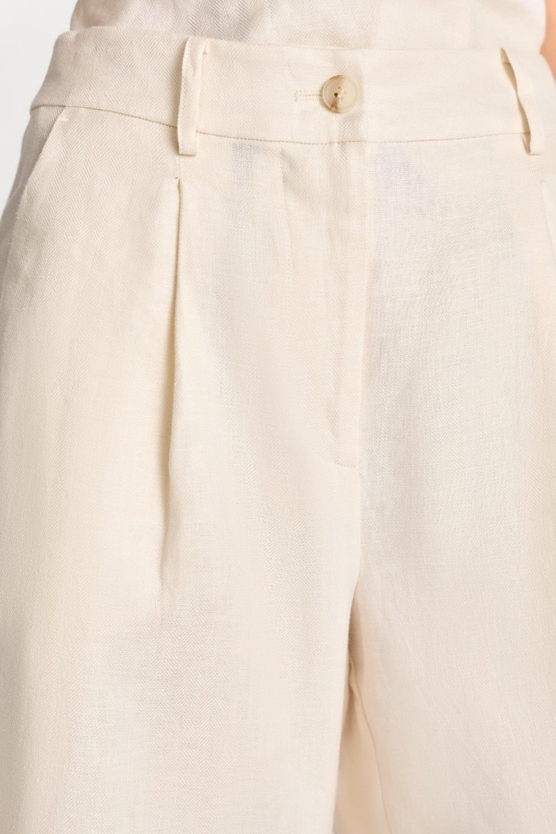 Bermuda-Shorts mit Bundfalten-Rich & Royal