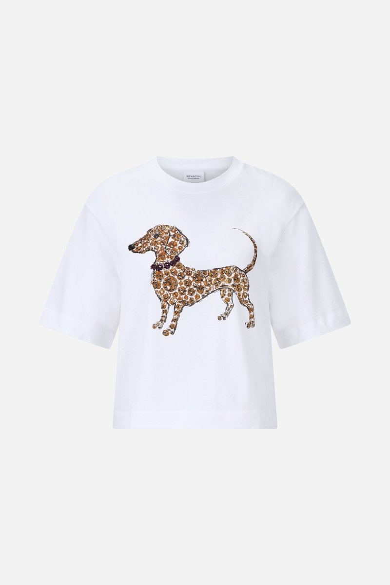 T-Shirt mit Print-Rich & Royal