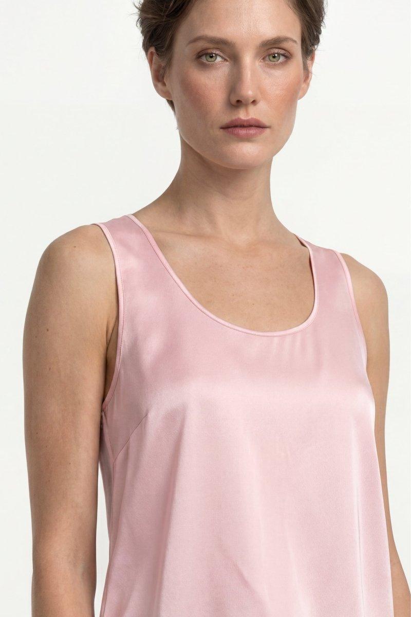 Satin Top mit Spitze-Rich & Royal