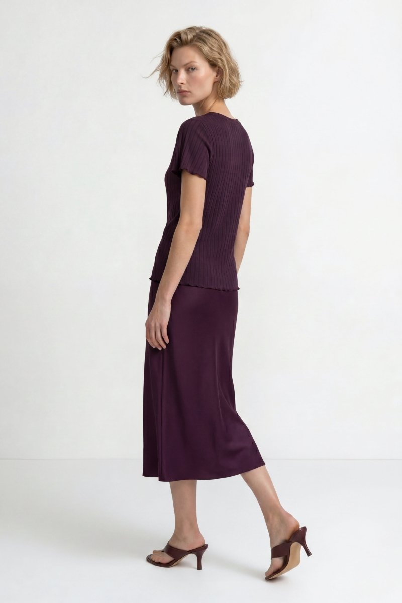 Figurbetontes Rippshirt-Rich & Royal