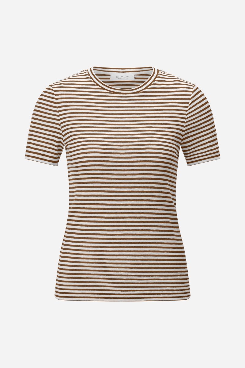 Ringelshirt mit Glanzgarn-Rich & Royal