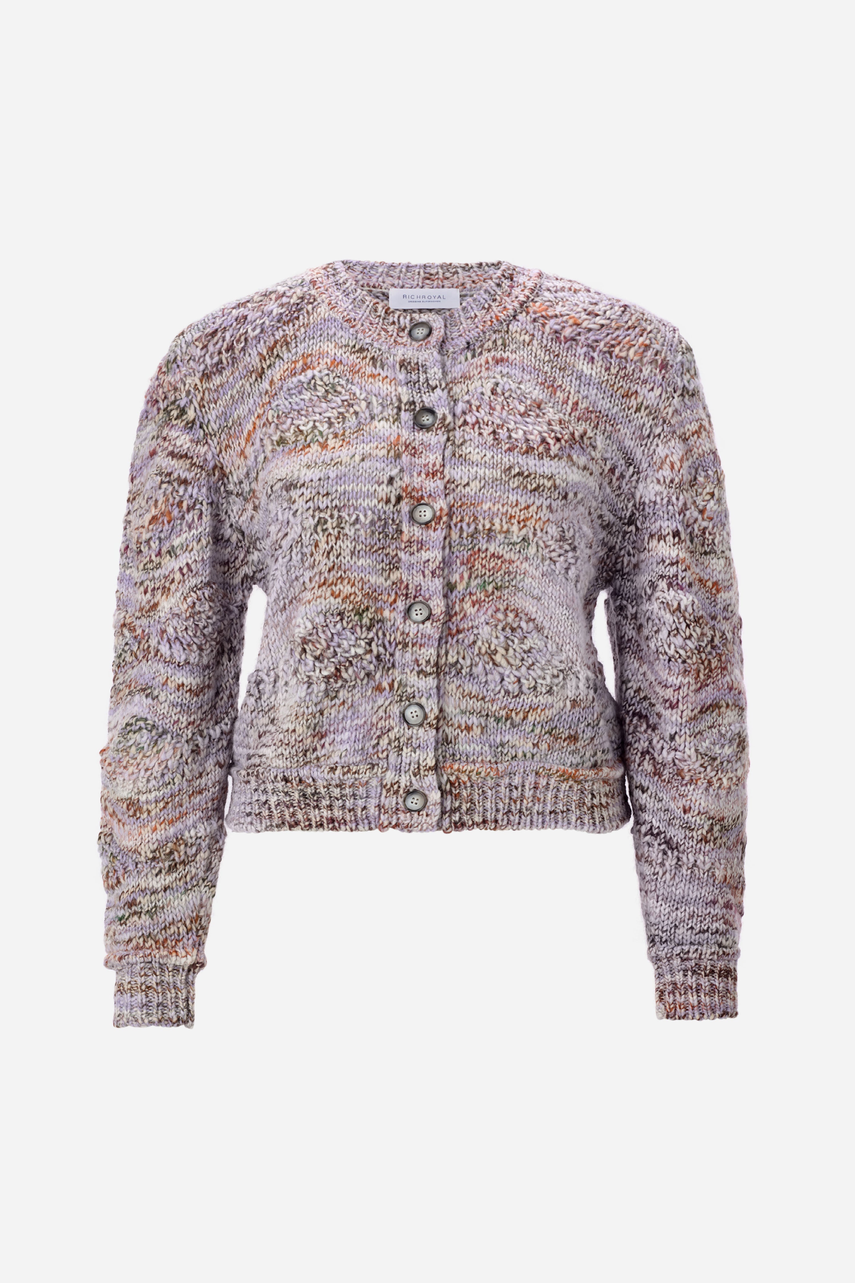 Cardigan aus Grobstrick-Rich & Royal