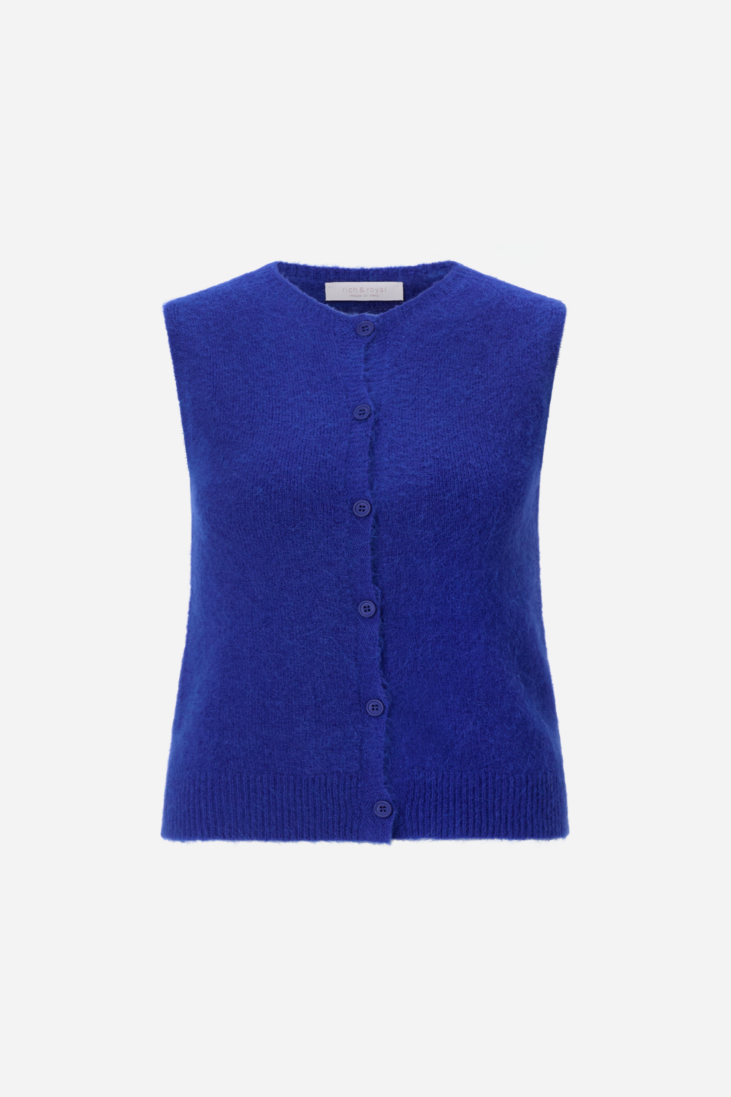 Strickweste mit Knöpfen-Rich & Royal
